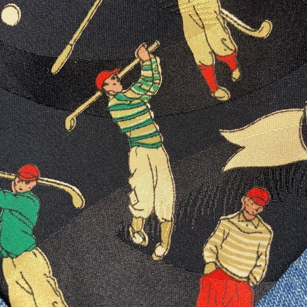 SWANK. Golfing 🏌️♂️ tie - Picture 3 of 9